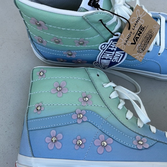 VANS X SPONGEBOB SANDY LIANG SK8-HI 38 DX SHOES - Picture 5 of 11